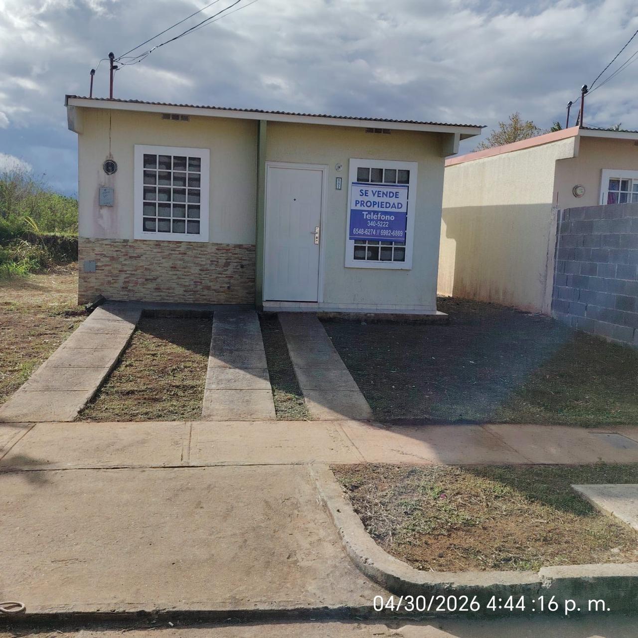 Imagen de bien en venta ubicado en: Panamá Oeste, La Chorrera, Puerto Caimito, Residencial Verde Mar, Lote 882, Calle 18